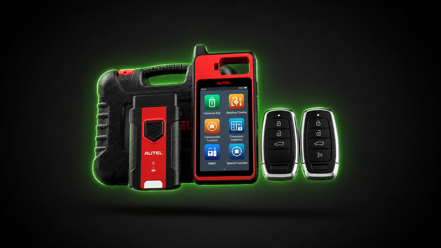 Autel KM100 Smart Key Programmer - professional automotive locksmith tool